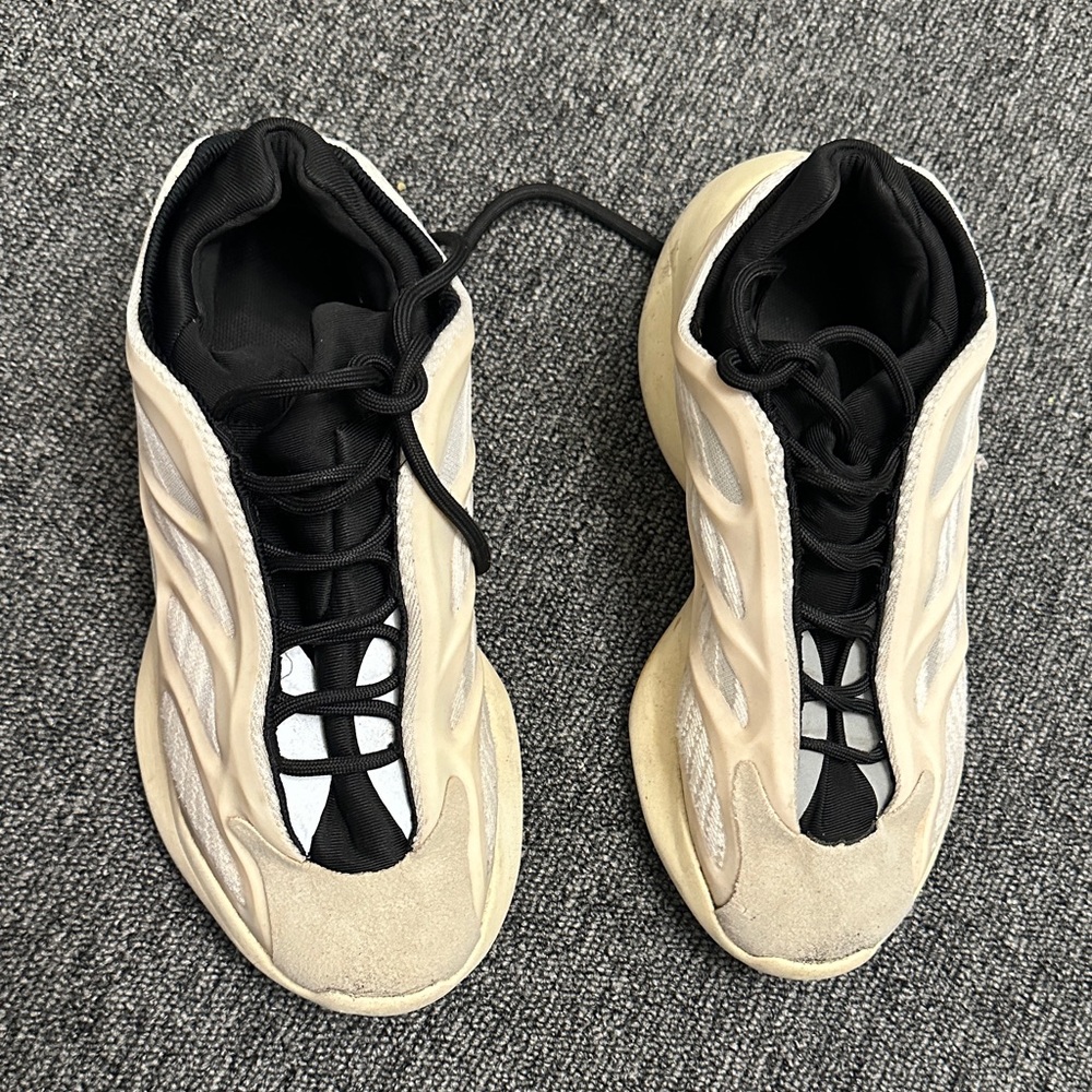 adidas Originals Cream and Black Sneakers